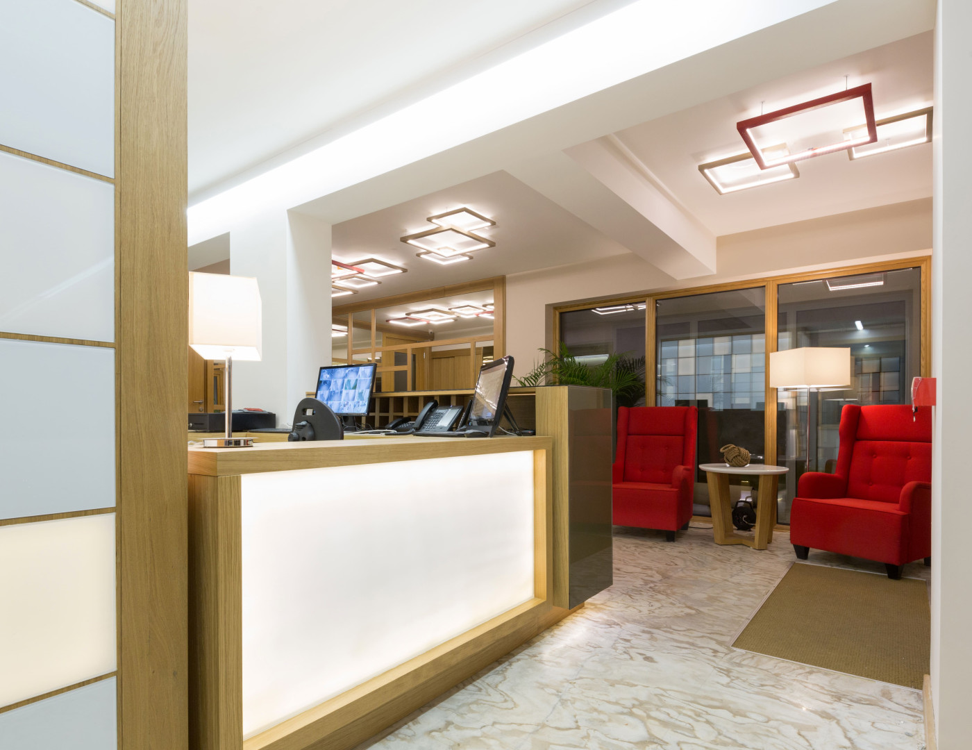 Стойка ресепшн Органза — фото № 3